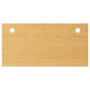 vidaXL Tampo de secret&aacute;ria 100x50x4 cm bambu