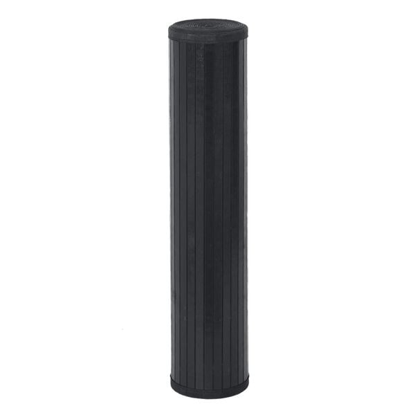 vidaXL Tapete retangular 100x400 cm bambu preto