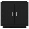 vidaXL Buffet Carvalho Preto 80 x 40 x 75 cm Madeira processada