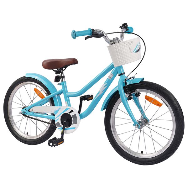 vidaXL Bicicleta Infantil 18 Polegadas para 5-7 anos de idade
