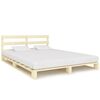 vidaXL Estrutura de cama em paletes pinho maci&ccedil;o 160x200 cm