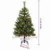 vidaXL &Aacute;rvore de Natal Artificial Articulada com Cones Verde 120 cm