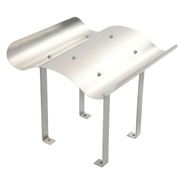 vidaXL Chap&eacute;u de chamin&eacute; em a&ccedil;o inoxid&aacute;vel 70 x 100 x 38 cm