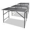 vidaXL Mesas de campismo/trabalho 3 pcs dobr&aacute;veis