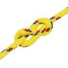 vidaXL Corda de barco 5 mm 25 m polipropileno amarelo