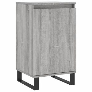 vidaXL Aparador 40x35x70 cm derivados de madeira cinzento sonoma