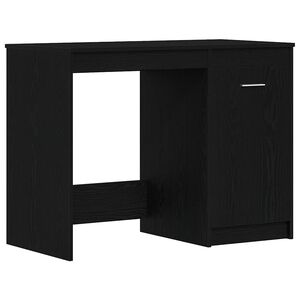 vidaXL Mesa Carvalho Preto 100 x 50 x 76 cm Derivados de Madeira