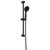 vidaXL Conjunto de Sistema de Chuveiro Preto 70 cm A&ccedil;o inoxid&aacute;vel