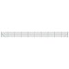 vidaXL Cerca de malha de arame com flange 1,8x25 m verde
