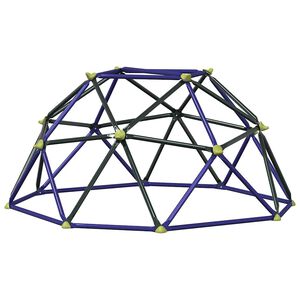 vidaXL C&uacute;pula de Escalada para Crian&ccedil;as Azul 6FT sem deslizamento A&ccedil;o