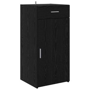 vidaXL Buffet Carvalho preto 45 x 42,5 x 93 cm Derivados de Madeira