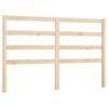 vidaXL Cabeceira de cama 126x4x100 cm pinho maci&ccedil;o