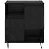 vidaXL Buffet 3 pcs Carvalho Preto 60 x 35 x 70 cm