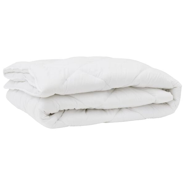 vidaXL Duvet para Todas as Esta&ccedil;&otilde;es 3 pcs Branco Microfibra