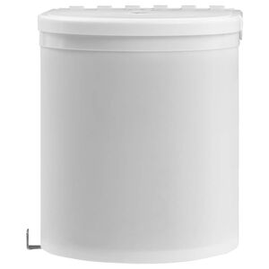 vidaXL Caixote do lixo para cozinha embutido pl&aacute;stico 8 L