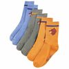 vidaXL Meias para crian&ccedil;a 5 pares UE 23-26