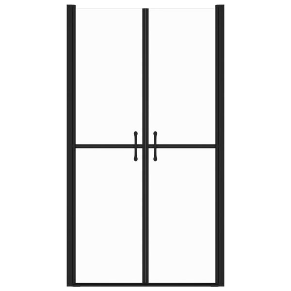vidaXL Porta de duche ESG transparente (98-101)x190 cm