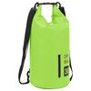 vidaXL Bolsa imperme&aacute;vel com fecho 30 L PVC verde