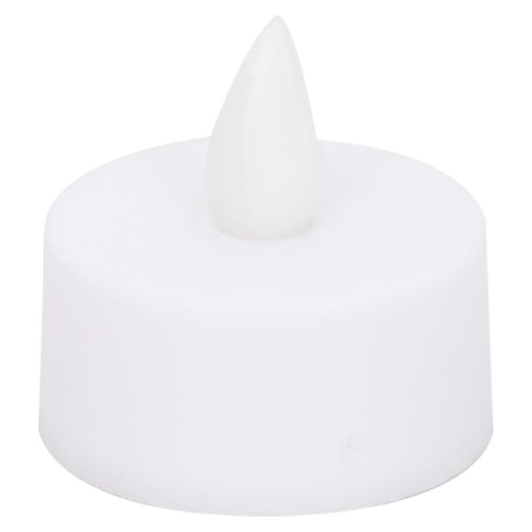 vidaXL Velas pequenas LED sem chama 50 pcs colorido