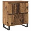 vidaXL Buffet 2 pcs Madeira antiga 60 x 35 x 70 cm