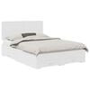 vidaXL Estrutura da Cama Branco 150 x 200 cm Derivados de Madeira