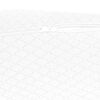 vidaXL Travesseiro em Wedge Liso Branco 69 x 64 x 19 cm