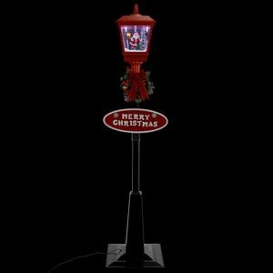 vidaXL Candeeiro de rua natal&iacute;cio com Pai Natal 180 cm LED