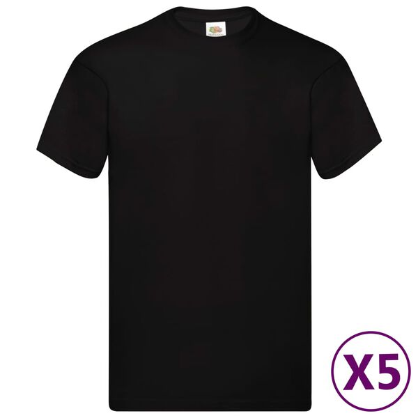 Fruit of the Loom T-shirts originais 10 pcs algod&atilde;o S