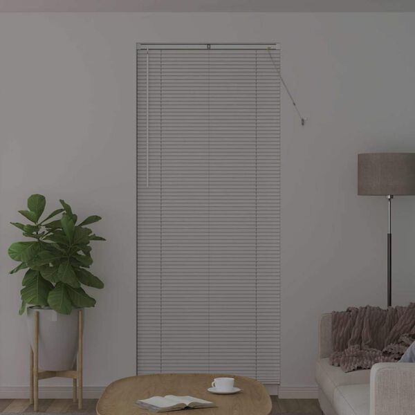 vidaXL Persianas venecianas Manual Branco 220 x 95 cm Alum&iacute;nio