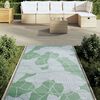 vidaXL Tapete de exterior 120x180 cm ARAKIL PP Verde