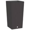 vidaXL Vaso com interior remov&iacute;vel 21 / 49 L vime PP castanho