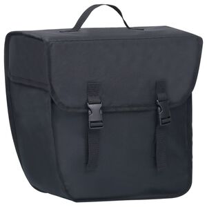 vidaXL Alforge para bicicleta imperme&aacute;vel 21 L preto