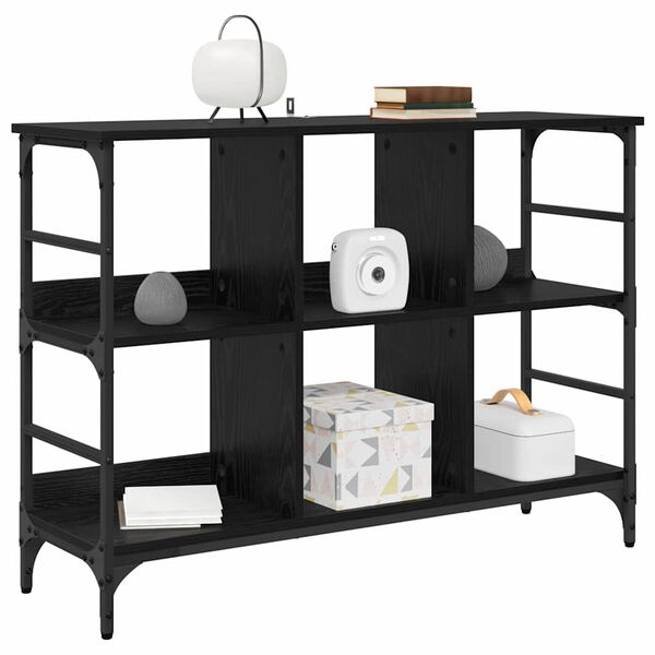 vidaXL Buffet Carvalho Preto 102 x 32 x 73,5 cm