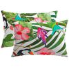 vidaXL Capa almofada 2 pcs HEERLEN Multicolor 30 x 50 cm Poli&eacute;ster