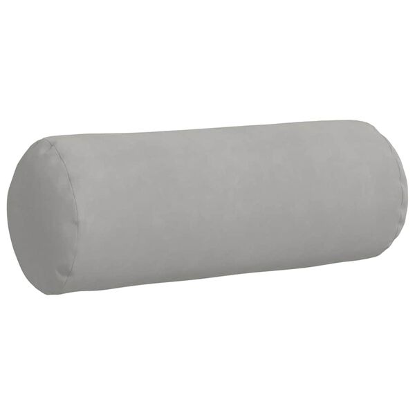 vidaXL Almofadas de Apoio 2 pcs Cinzento-claro &Oslash; 25 x 70 cm