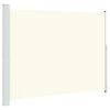 vidaXL Toldo lateral retr&aacute;til para p&aacute;tio 220x314 cm creme