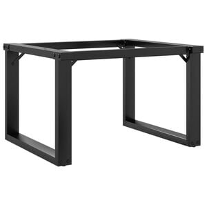 vidaXL Pernas para mesa de centro estrutura em O a&ccedil;o