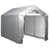 vidaXL Tenda de armazenamento 180x300 cm a&ccedil;o cinzento