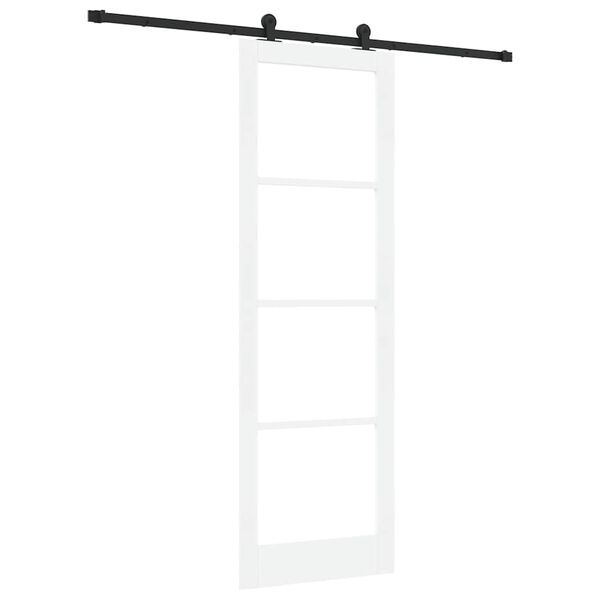 vidaXL Porta Deslizante ORKDAL Branco 78 x 232 cm