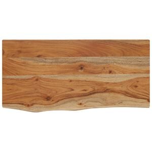 vidaXL Prateleira de parede retangular 40x20x2,5 cm ac&aacute;cia maci&ccedil;a