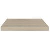 vidaXL Prateleiras de parede suspensas 4 pcs 50x23x3,8cm MDF carvalho