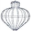 vidaXL Luz de Finial de Natal 192 LED Branco frio Di&acirc;m. 40 x 40 cm