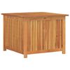 vidaXL Caixa de arruma&ccedil;&atilde;o para jardim 75x75x58 cm ac&aacute;cia maci&ccedil;a