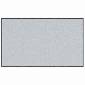 vidaXL Tapete de Entrada Cinza e Preto 90 x 150 cm 100% Poliamida