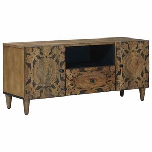 vidaXL Gabinete para TV Castanho 105 x 33 x 46 cm