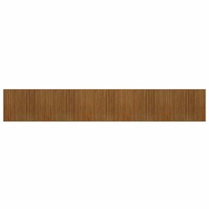 vidaXL Tapete retangular 80x1000 cm bambu castanho
