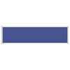 vidaXL Toldo lateral retr&aacute;til para p&aacute;tio 600x160 cm azul