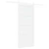 vidaXL Porta Deslizante ORKDAL Branco 86 x 198,5 cm