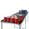 HI Mesa dobr&aacute;vel ajust&aacute;vel em altura para beer pong preto