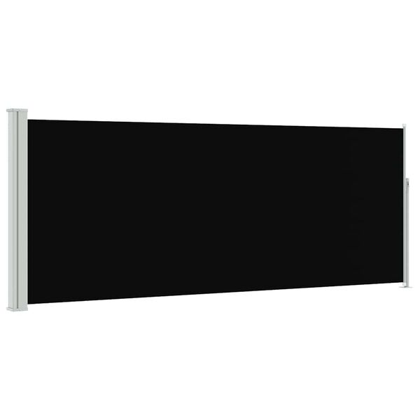 vidaXL Toldo lateral retr&aacute;til 120x300 cm preto